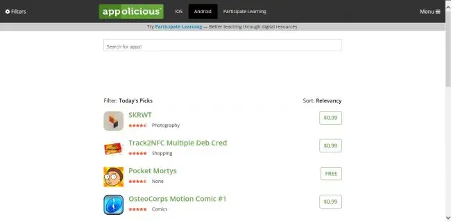 Free Android application download website14