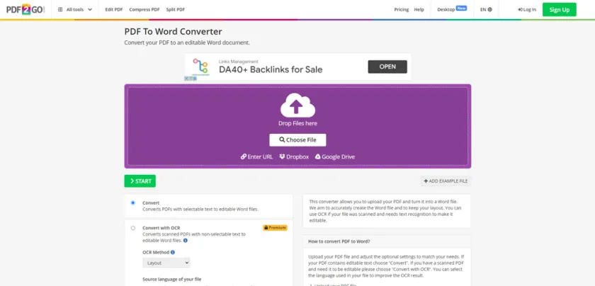 Free pdf to word on mac 7