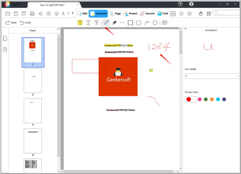 如何注释PDF文件5
