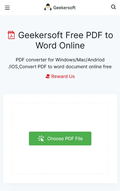iPhone/iPad上将 PDF 转换为 Word2