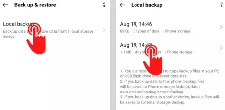  如何从Oppo手机中恢复已删除的照片2