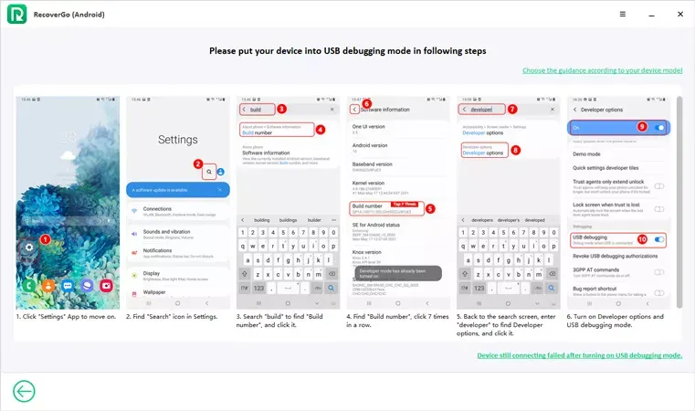 How to Use RecoverGo(Android)11