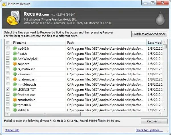 Recuva Free Data Recovery Review2