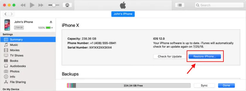 Remove Parental Controls on iPhone without Password 4