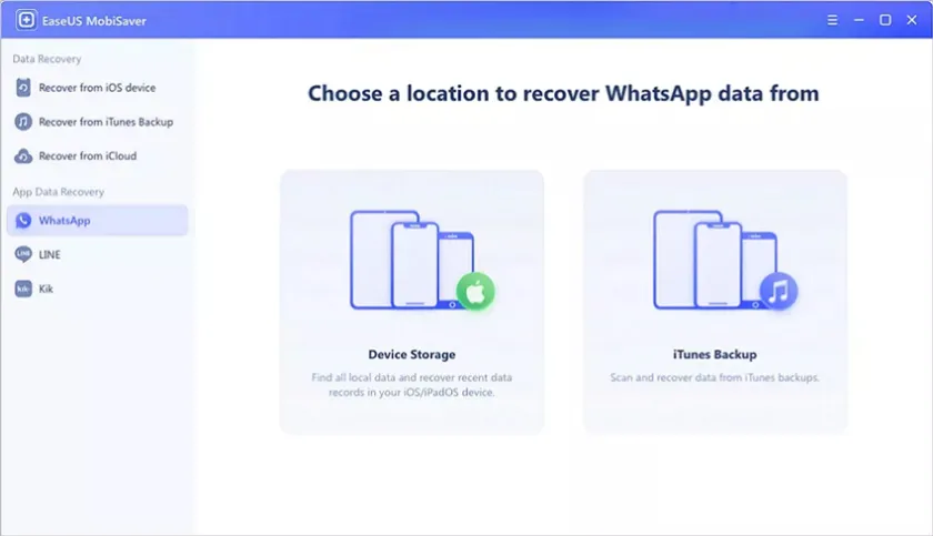 iPhone的前5个微信恢复应用程序3