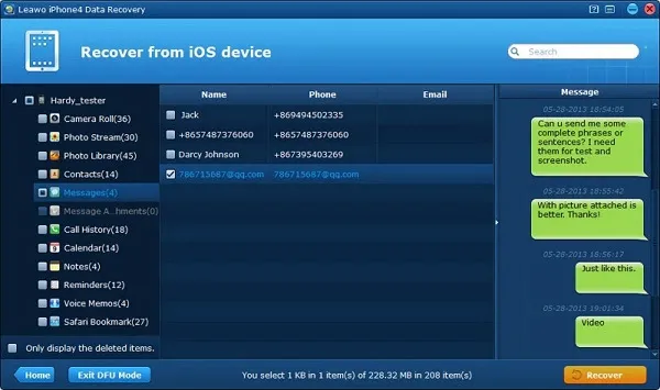 iPhone的前5个微信恢复应用程序5
