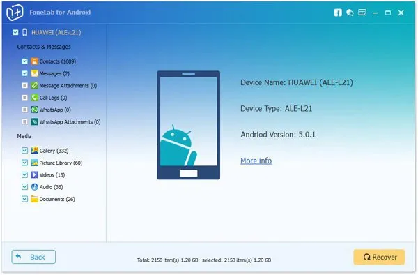 适用于安卓手机的6款最有效的微信数据恢复工具推荐4