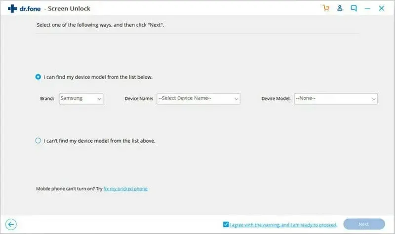 Top 3 Android Phone Unlocking Softwares6